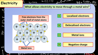 £1 ONLY! KS4 AQA GCSE Physics (Science)Electricity Multiple Choice ...