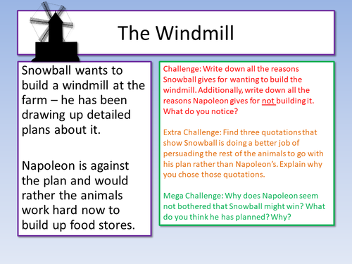 why-does-snowball-want-to-build-a-windmill