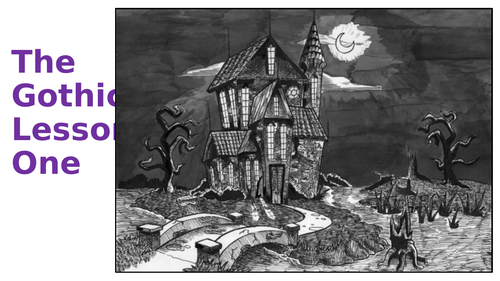 American gothic literary period image