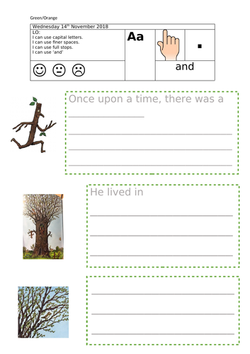 Stick Man - Teaching Ideas