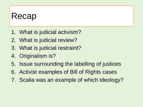 Case study AA and SCOTUS
