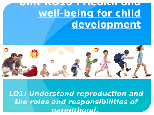 Cambridge National Child Development RO18 objective 1