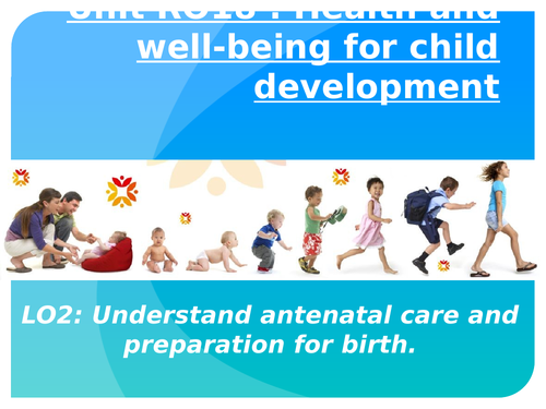 Cambridge National Child Development RO18.2