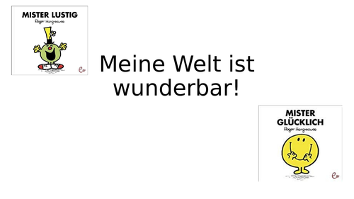 Meine Welttour 1 Sprawdzian Ich Und Meine Welt Stimmt 1 Module 1 - Meine Welt und ich | Teaching Resources