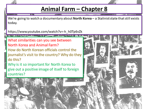 Animal Farm Chapter 8 | Teaching Resources