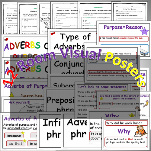 adverb-of-purpose-reason-worksheets-flashcards-posters-teaching-resources