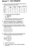 aqa gcse chemistry c2 periodic table worksheets teaching resources