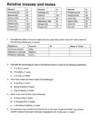 AQA GCSE Chemistry C4 Chemical Calculations Worksheets | Teaching Resources
