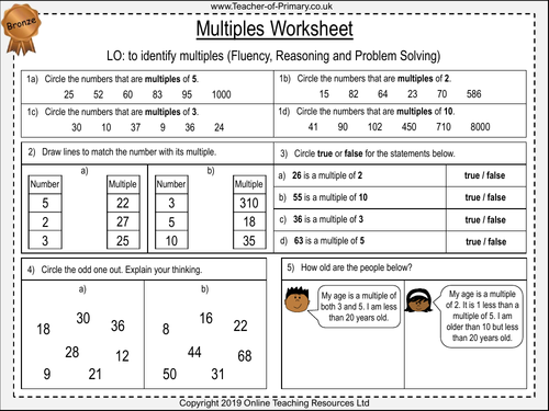 multiples-year-5-teaching-resources