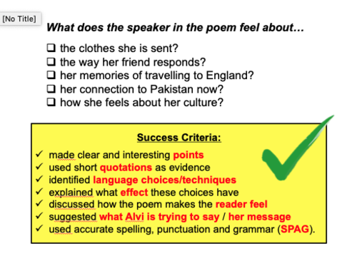 Poems from Different Cultures - KS3 | Teaching Resources
