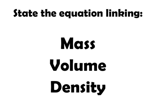 Aqa Physics Equations Cards Teaching Resources 5434