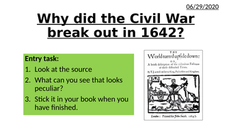 Why did the English Civil War break out? | Teaching Resources