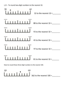 Rounding two-digit numbers to the nearest 10. | Teaching Resources