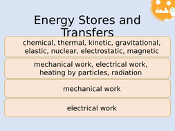 Energy Stores and Transfers - GCSE Physics or Combined Science by KitBM ...