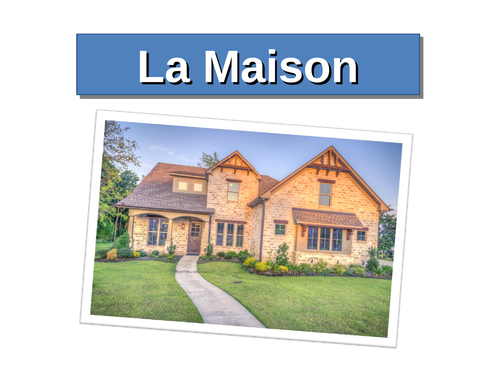 La Maison vocab Powerpoint