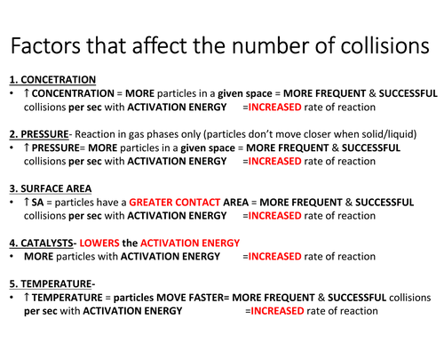 Topic 9 & 16- Kinetics I & II