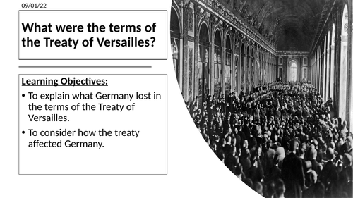 AQA: Terms of the Treaty of Versailles