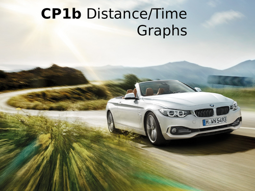 Edexcel CP1b Distance / Time Graphs