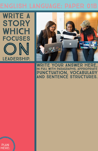 AQA English Language Section B Writing Tasks: Papers 01 & 02 (Home ...