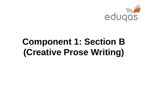 Creative Writing Gcse Eduqas Ks4 Teaching Resources