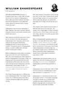 Introduction to Shakespeare Worksheets | 5 Activities for Class or