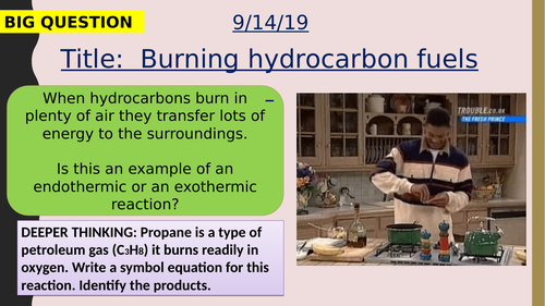 AQA new specification-Burning hydrocarbon fuels-C9.3
