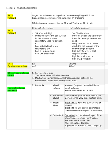 OCR Biology A, AS Level Content Bundle including Ultimate Summary (New ...