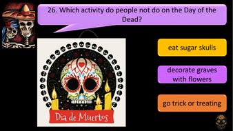 Day of the Dead Quiz | Teaching Resources