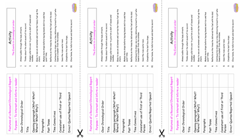 Year 6: Recounts (Week 1 of 2) | Teaching Resources