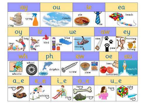 Phase 5 Phonics Mat | Teaching Resources