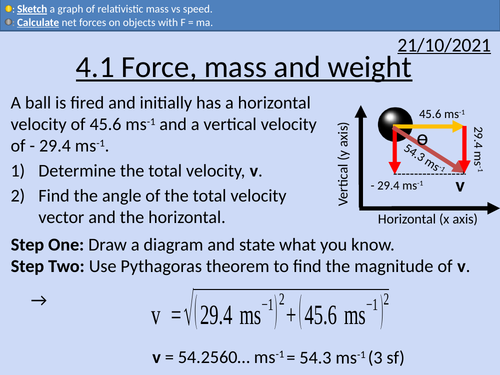 OCR AS level Physics: Force, mass, and weight