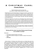 How does scrooge isolate himself from the rest of society image