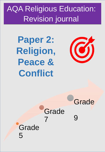 Student revision journal: AQA Religion, peace & conflict paper 2