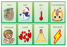 Feelings / Emotions Cards | Teaching Resources