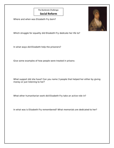 ASDAN History//British Bank note unit of work | Teaching Resources