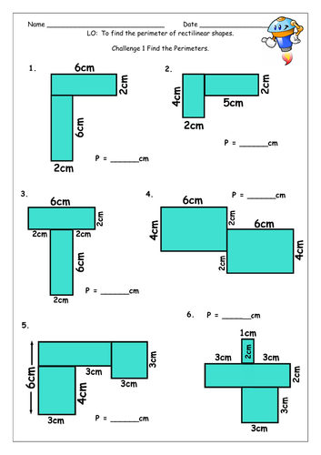 Measures Length & Perimeter Y4 Autumn Block 3 KS2 Challenges inc ...