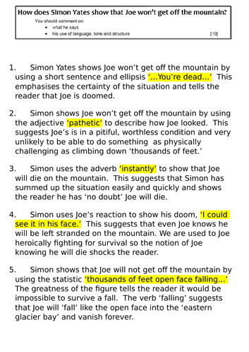 Edexcel Igcse English Language Paper 2 Model Answers