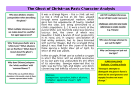 The Ghost of Christmas Past: High ability worksheet | Teaching Resources