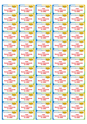 Y5 Maths Sticker Templates: Learning Objective Achieved | Teaching ...