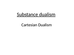 dualism metaphysics substance aqa laboratory