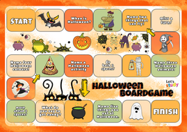 Halloween Boardgame | Teaching Resources