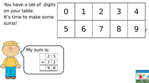 Column Addition Yr7 MASTERY STYLE