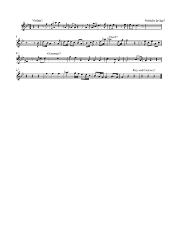 Mozart Magic Flute Skeleton Scores | Teaching Resources