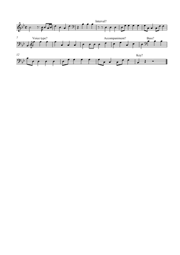 Mozart Magic Flute Skeleton Scores | Teaching Resources