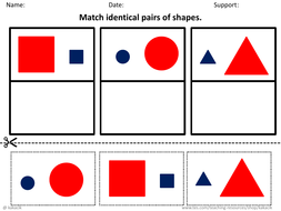 2D Shapes (pre-key stage;SEN) | Teaching Resources