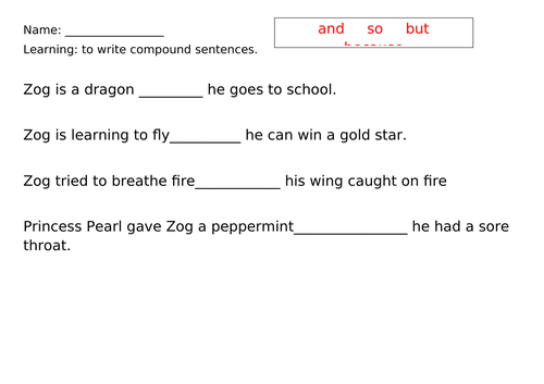 Zog - Year 1 English Plan 4 Day Unit of Work Julia Donaldson | Teaching