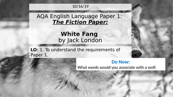 White fang book report essays picture