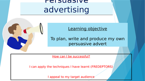 Features of adverts ks2 checklist picture