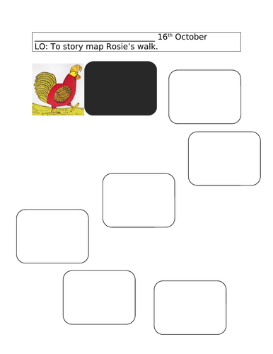 story-map-frame-for-rosie-s-walk-teaching-resources