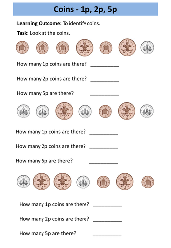 Money: AQA Entry Level 1 Maths | Teaching Resources